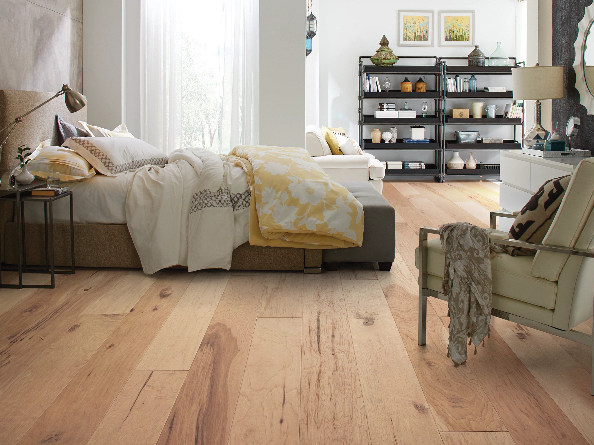 hardwood flooring bedroom - Flooring Store in Oakville