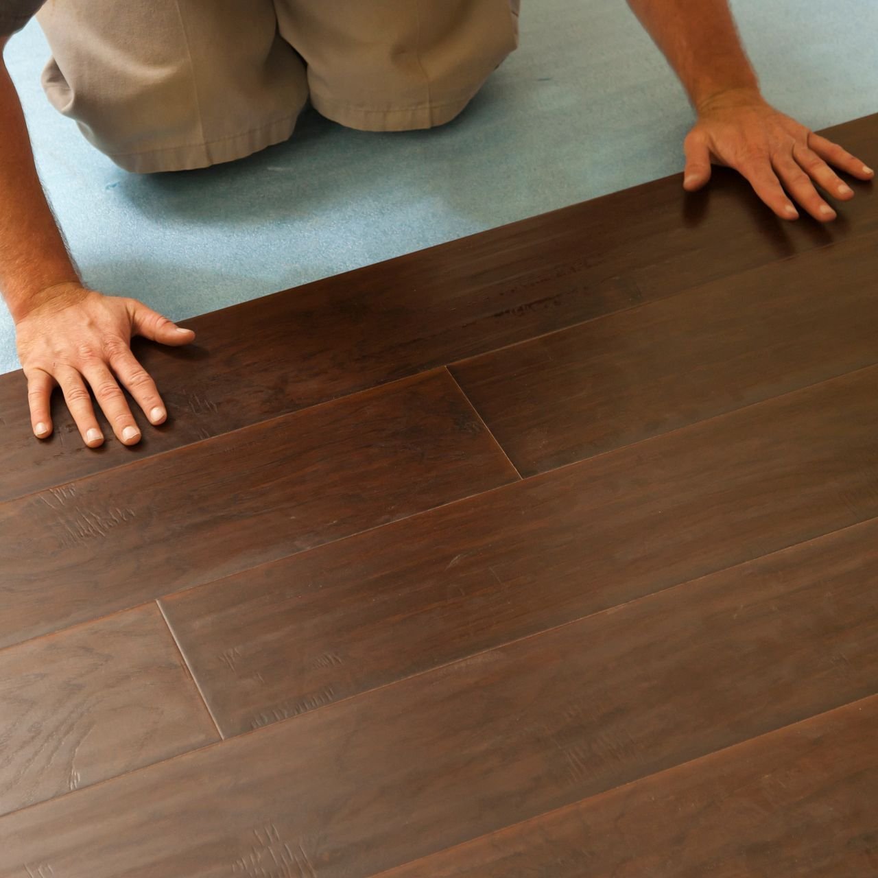 Installing flooring - Lacey's The Carpetmaster in VT