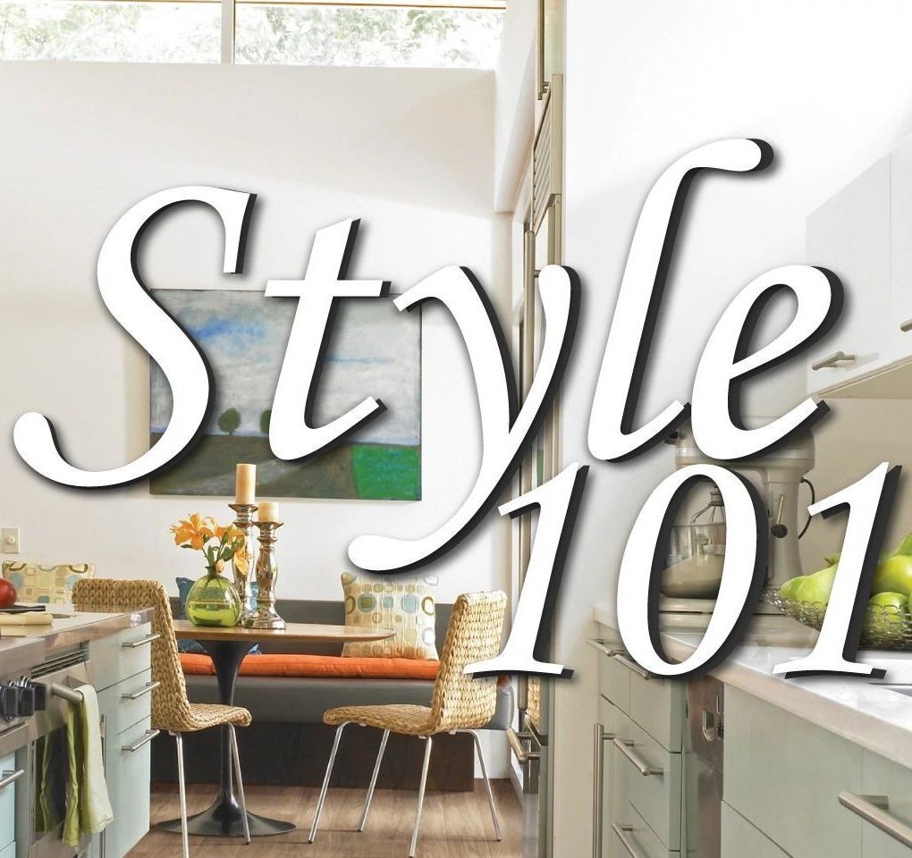 Style 101 text on kitchen background - Lacey's The Carpetmaster in VT